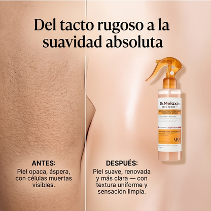 ¡Renueva tu piel al instante! Exfoliación suave y visible desde la primera aplicación