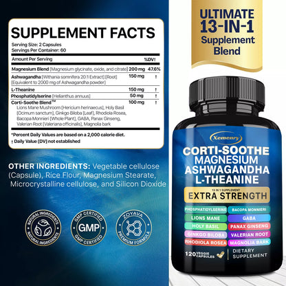 Alcanza la Tranquilidad Total: Reduce el Estrés y Duerme Mejor con Cortisol Balance®